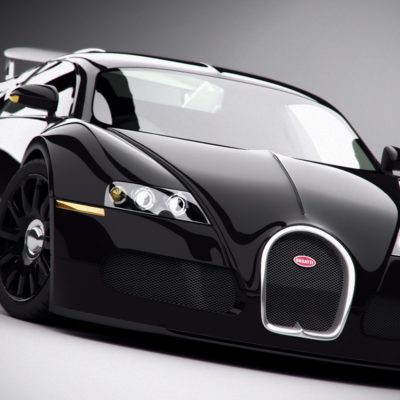 3D Bugatti Car HD Wallpaper