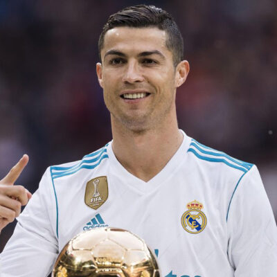 Download Smiling Cristiano Ronaldo HD wallpaper