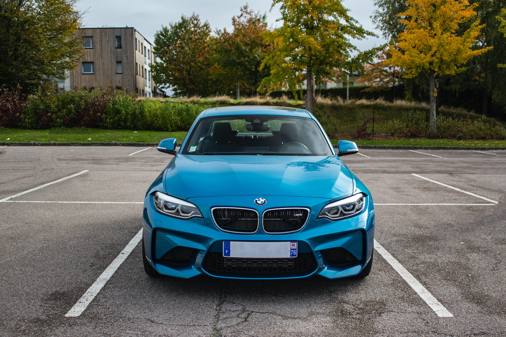 Blue BMW Car Wallpaper